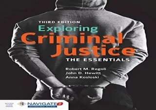 Download Exploring Criminal Justice: The Essentials Free
