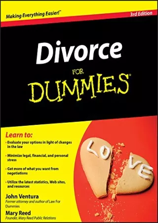 Read Ebook Pdf Divorce For Dummies