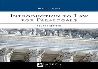 Download Introduction to Law for Paralegals: Deposition File, Faculty Materials