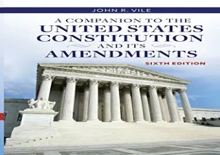 [PDF] A Companion to the United States Constitution and Its Amendments Ipad