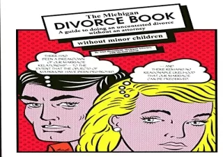 (PDF) The Michigan Divorce Book without Minor Children Kindle