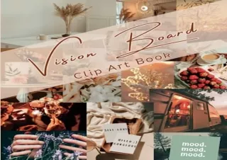 $PDF$/READ/DOWNLOAD Vision Board Clip Art Book: Goal Setting and Manifestation|