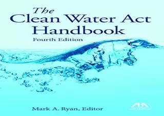 (PDF) The Clean Water Act Handbook, Fourth Edition Android