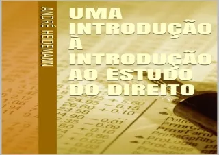 Download Uma Introdução à Introdução ao Estudo do Direito (Portuguese Edition) F