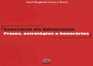 (PDF) Exercício da Advocacia: Prazos, estratégias e honorários (Portuguese Editi