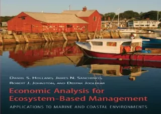 Download Economic Analysis for Ecosystem-Based Management: Applications to Marin