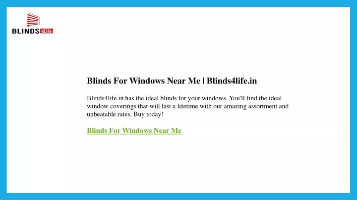 blinds for windows near me blinds4life