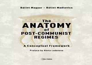 [PDF] The Anatomy of Post-Communist Regimes: A Conceptual Framework Ipad