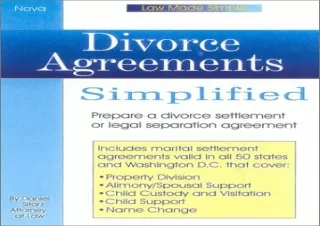 Download Divorce Agreements Simplified Free
