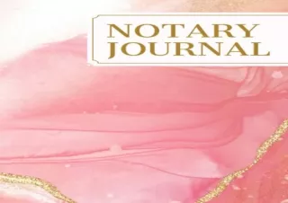 (PDF) Notary Journal: Official Notary Log Book to Record 400 Notarial Acts | Not