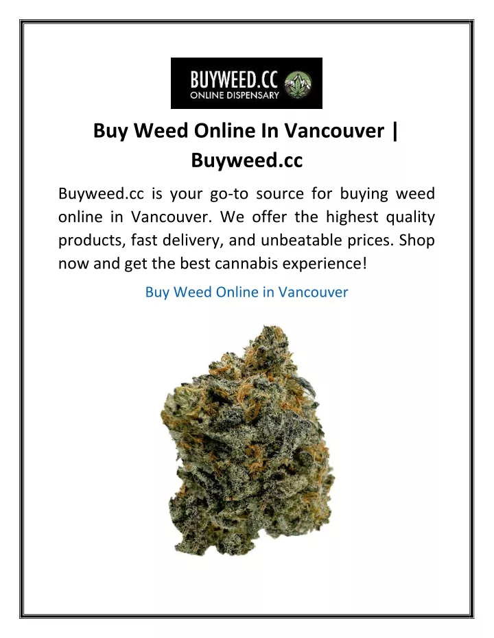 buy weed online in vancouver buyweed cc