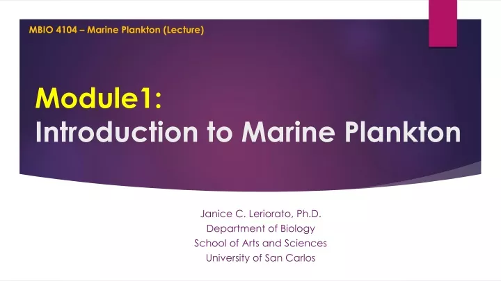 mbio 4104 marine plankton lecture