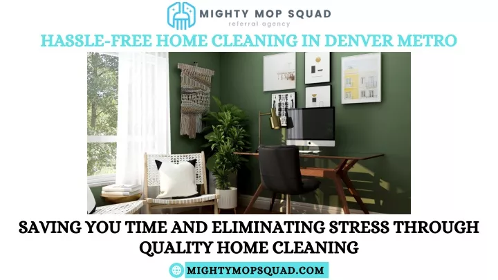 hassle free home cleaning in denver metro