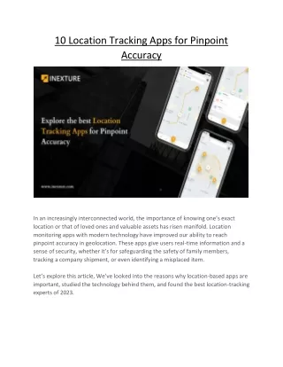 10 location tracking apps for pinpoint accuracy