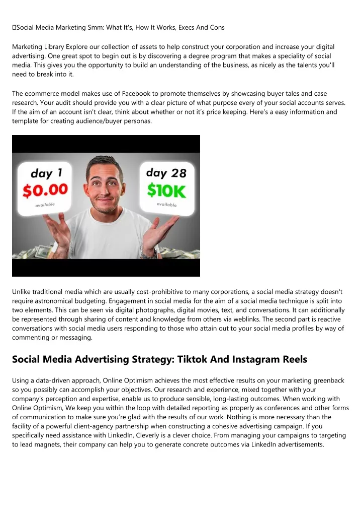 social media marketing smm what it s how it works