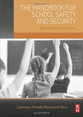 [Ebook] The Handbook for School Safety and Security: Best Practices and Procedures