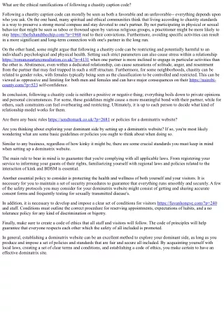what are the ethical ramifications of following