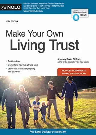 Read PDF  Make Your Own Living Trust