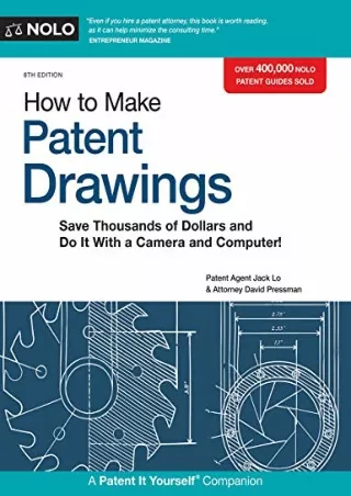 Full DOWNLOAD How to Make Patent Drawings: Save Thousands of Dollars and Do It With a Camera