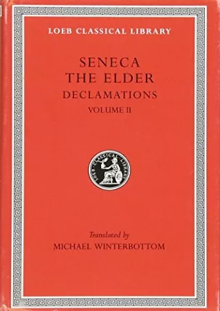Read online  Seneca the Elder: Declamations, Volume II, Controversiae, Books 7-10.