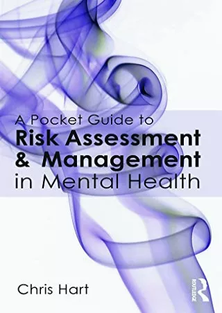Download Book [PDF] A Pocket Guide to Risk Assessment and Management in Mental Health