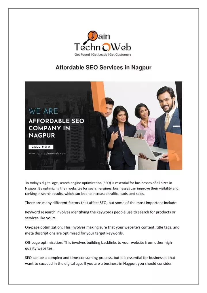 affordable seo services in nagpur