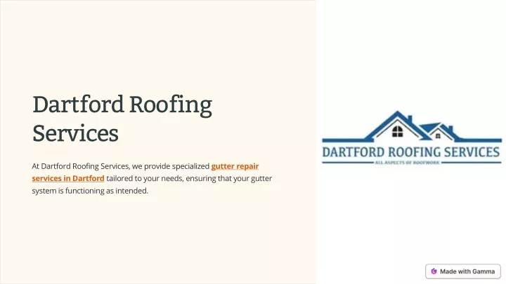 dartford roofing services