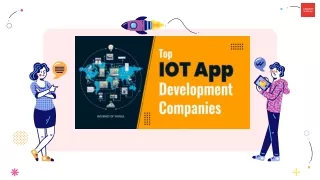 IoT App Development Companies