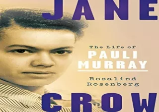 FREE READ (PDF) Jane Crow