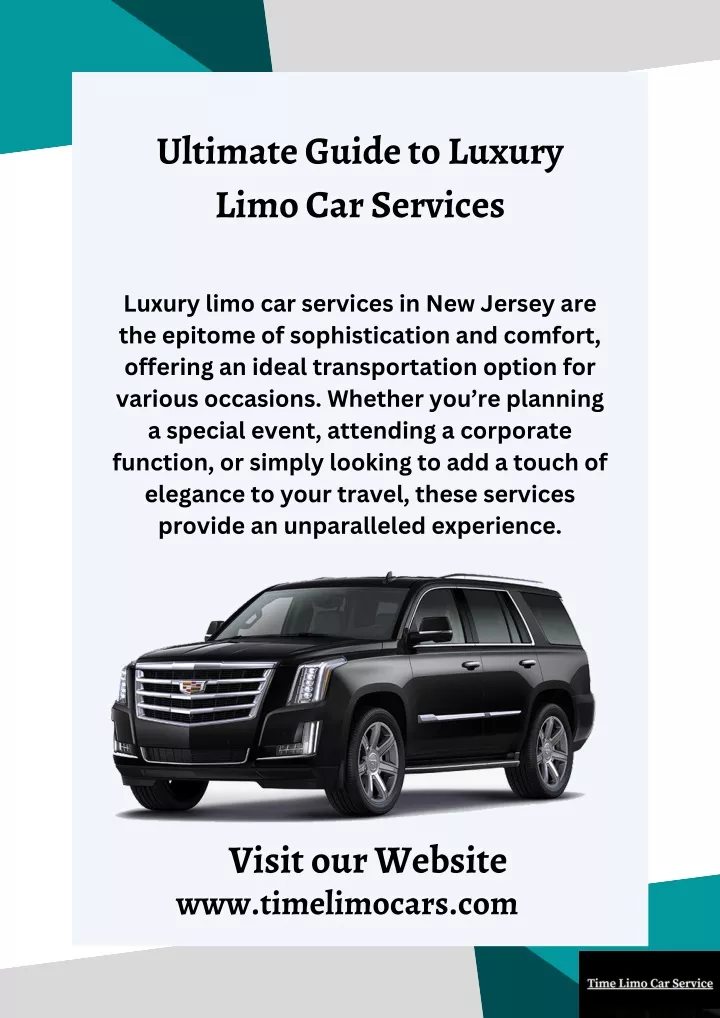 ultimate guide to luxury limo car services