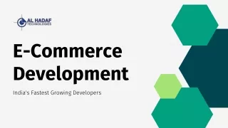 E-commerce Web Development Service