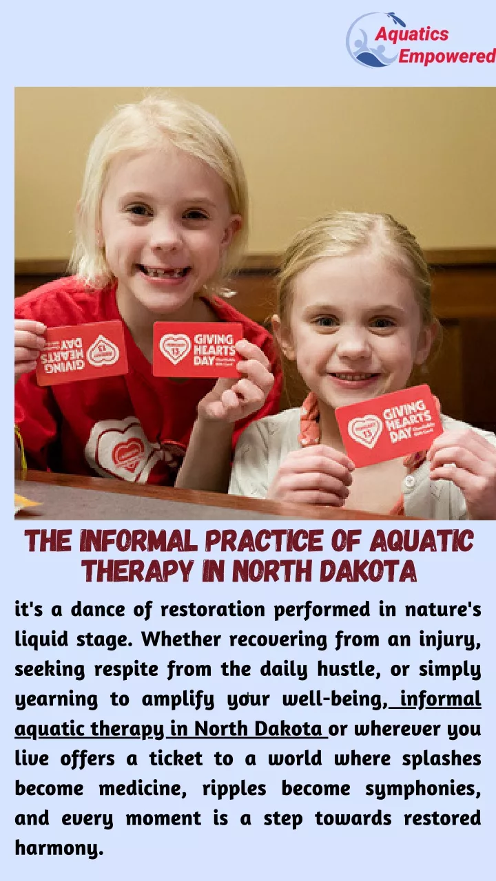 the informal practice of aquatic therapy in north