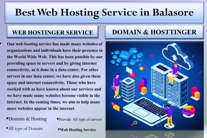 best web hosting service in balasore