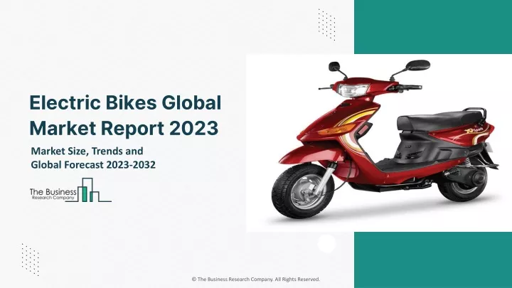 electric bikes global market report 2023