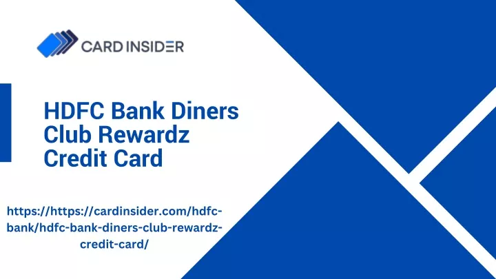 hdfc bank diners club rewardz credit card