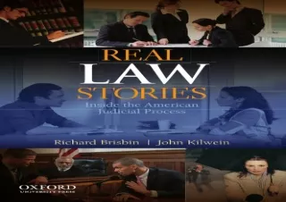 [EPUB] DOWNLOAD Real Law Stories: Inside the American Judicial Process