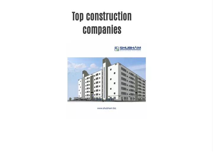 top construction companies