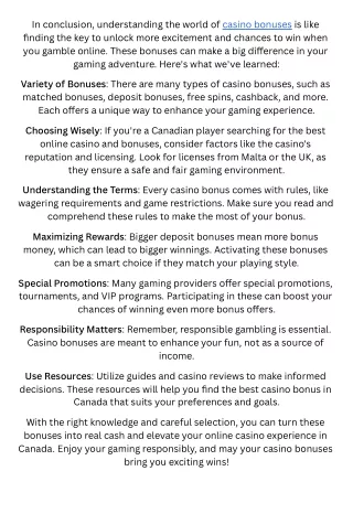 Super Casino Bonus Guide for Gamblers