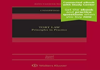 Download Tort Law: Principles in Practice [Connected eBook with Study Center] (A