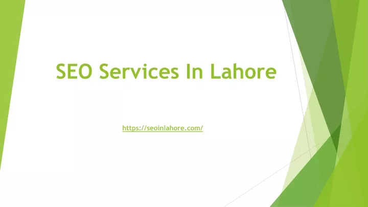 seo services in lahore