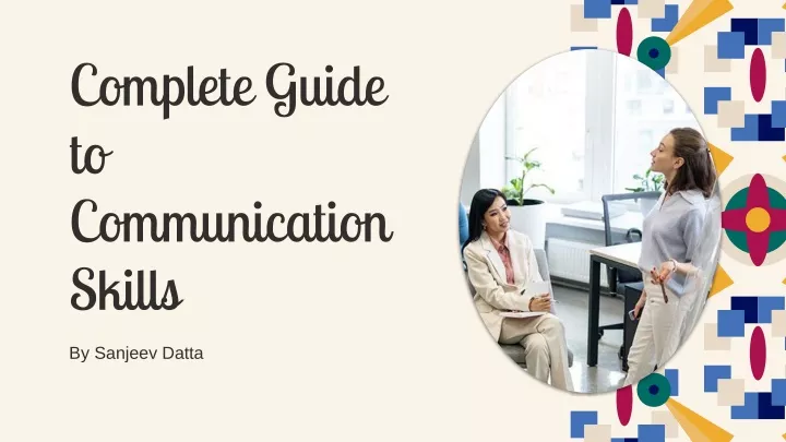 complete guide to communication skills