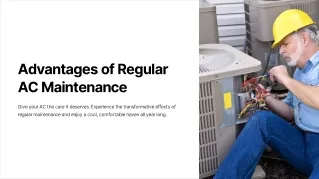 Advantages of Regular AC Maintenance