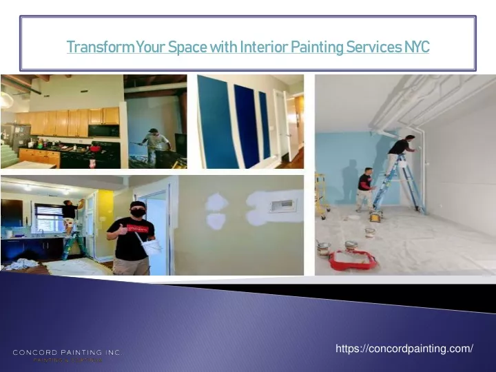 transform your space with interior painting