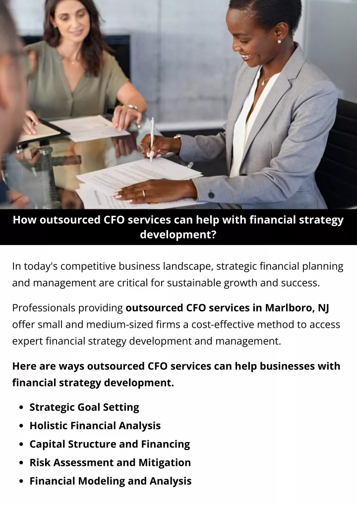 how outsourced cfo services can help with