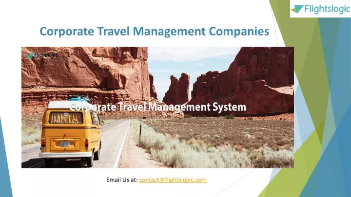 corporate travel management companies