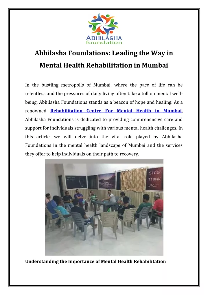 abhilasha foundations leading the way in