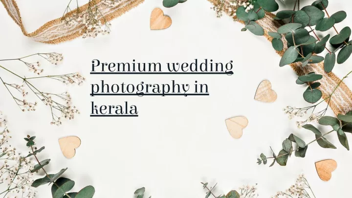 premium wedding photography in kerala
