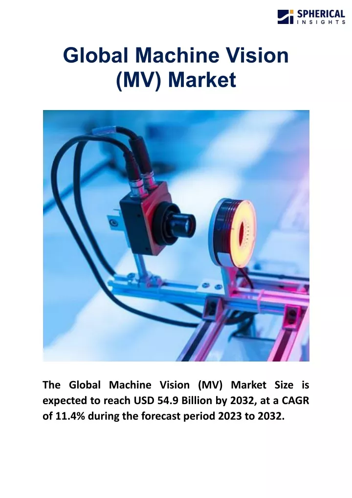 global machine vision mv market