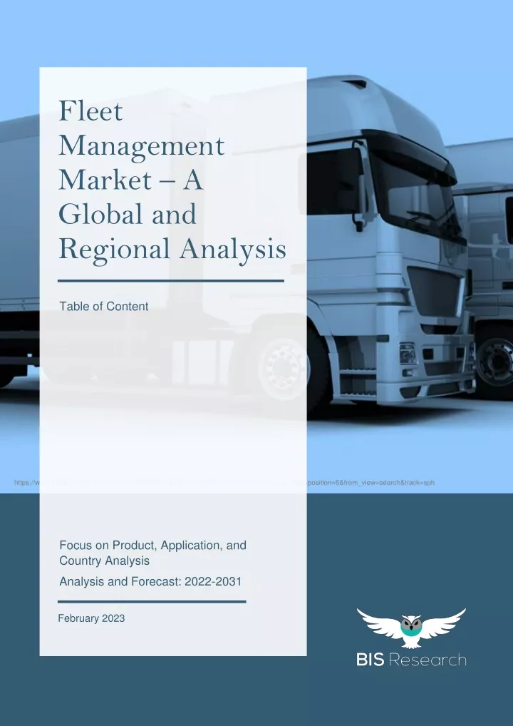 fleet management market a global and regional