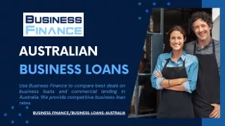 How To Get A Business Loan Australia